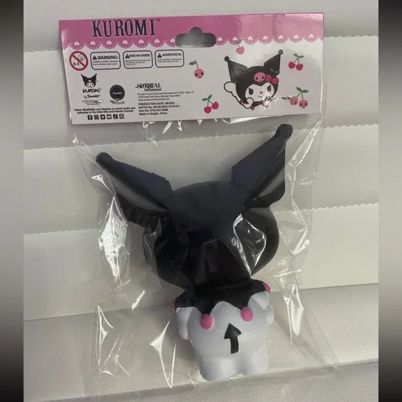 Kuromi Sanrio Squishy Standing NIB New Hot Topic Exclusive - Picture 2 of 3